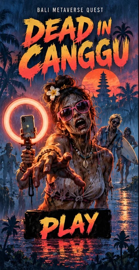 Dead in Canggu game poster
