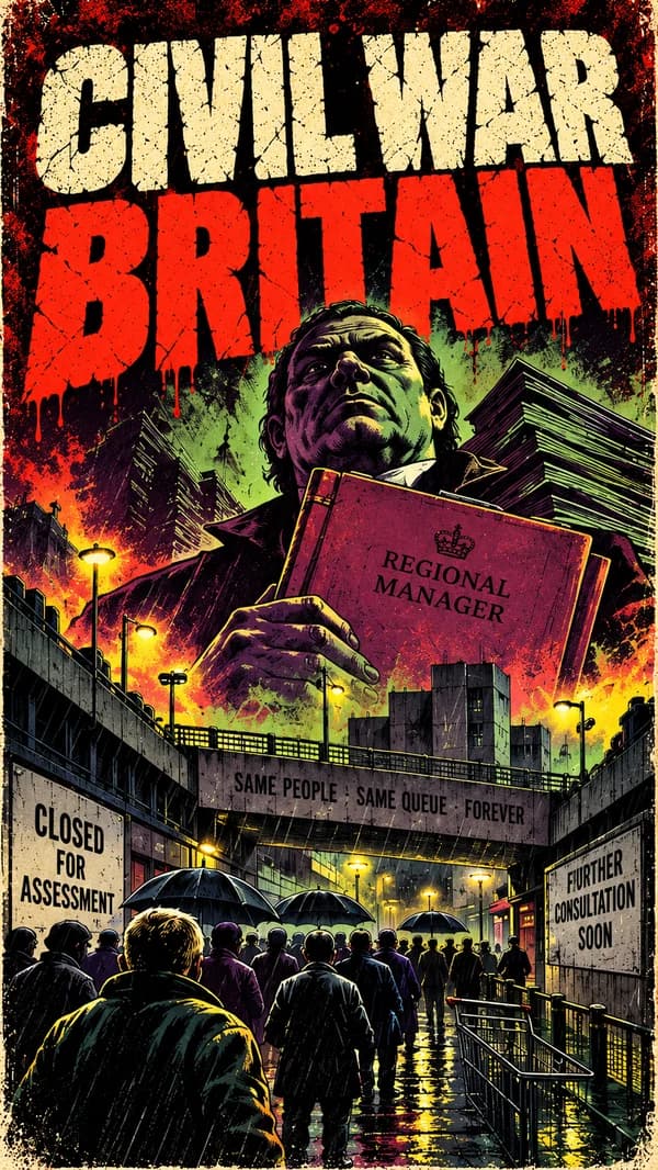 Civil War Britain game poster