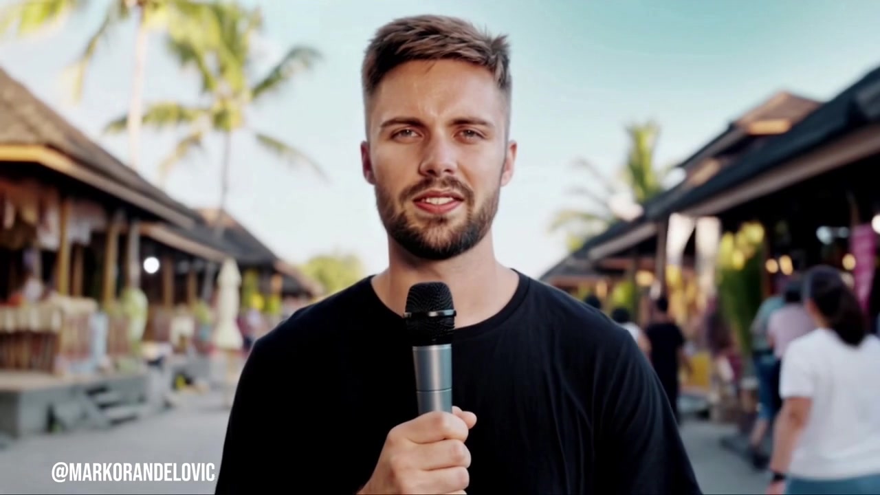 Reporter character in The White People's Republic of Bali